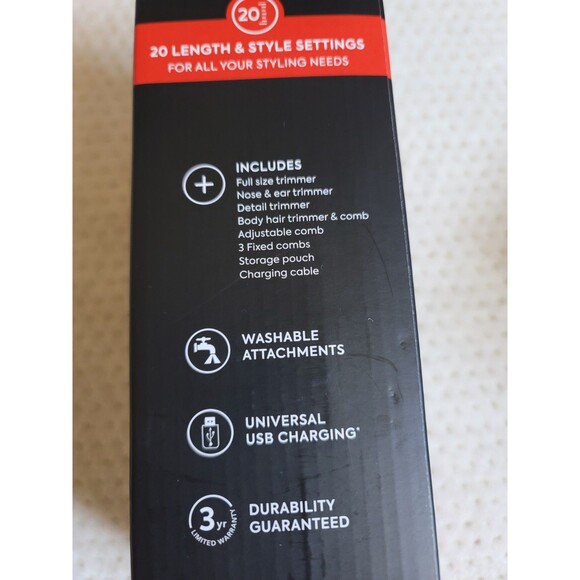 NIB Remington All-In-One Body Multigroomer 5000 Hair Clipper, Beard Nose Trimmer - Picture 9 of 10